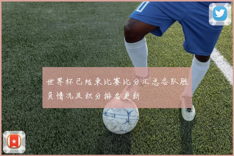 世界杯已结束比赛比分汇总各队胜负情况及积分排名更新