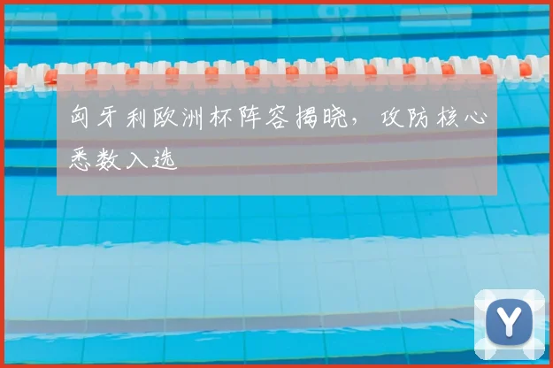 匈牙利欧洲杯阵容揭晓，攻防核心悉数入选